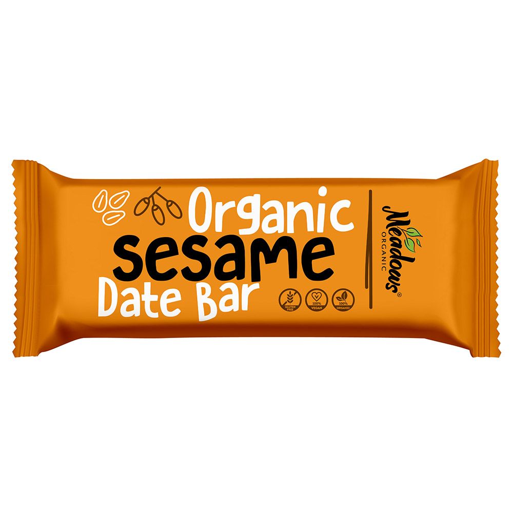 Meadows Organic - Sesame Date Bar - 24 Pcs - 40 gm