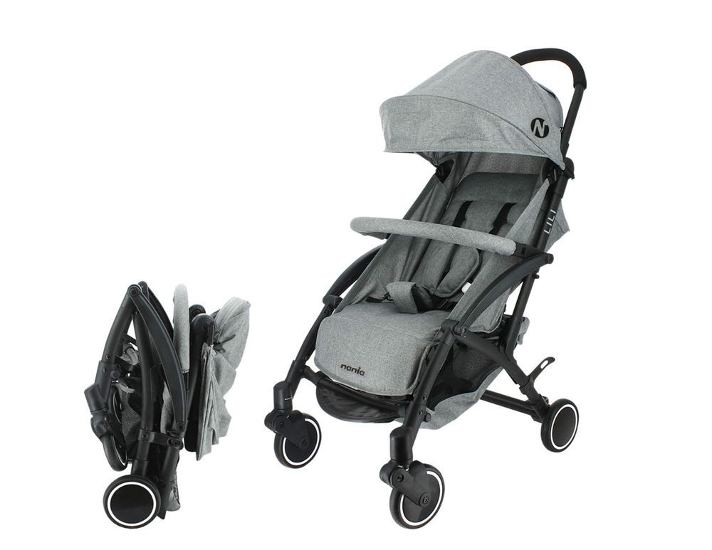 Nania - Lili Compact Lightweight Stroller - Grey