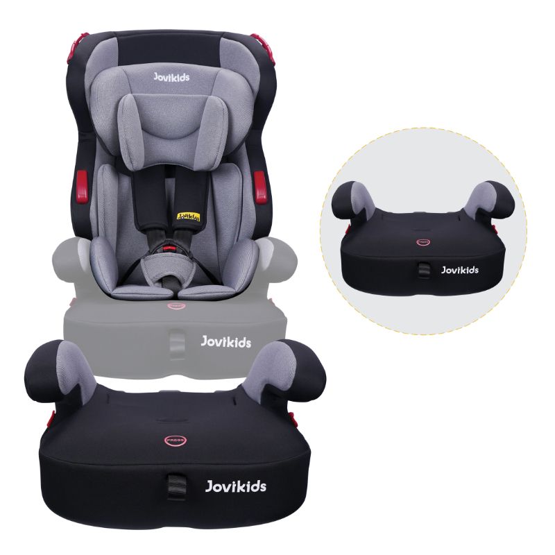 Jovikids - Tammy Car Seat With 3 Point Seat Belt - Grey