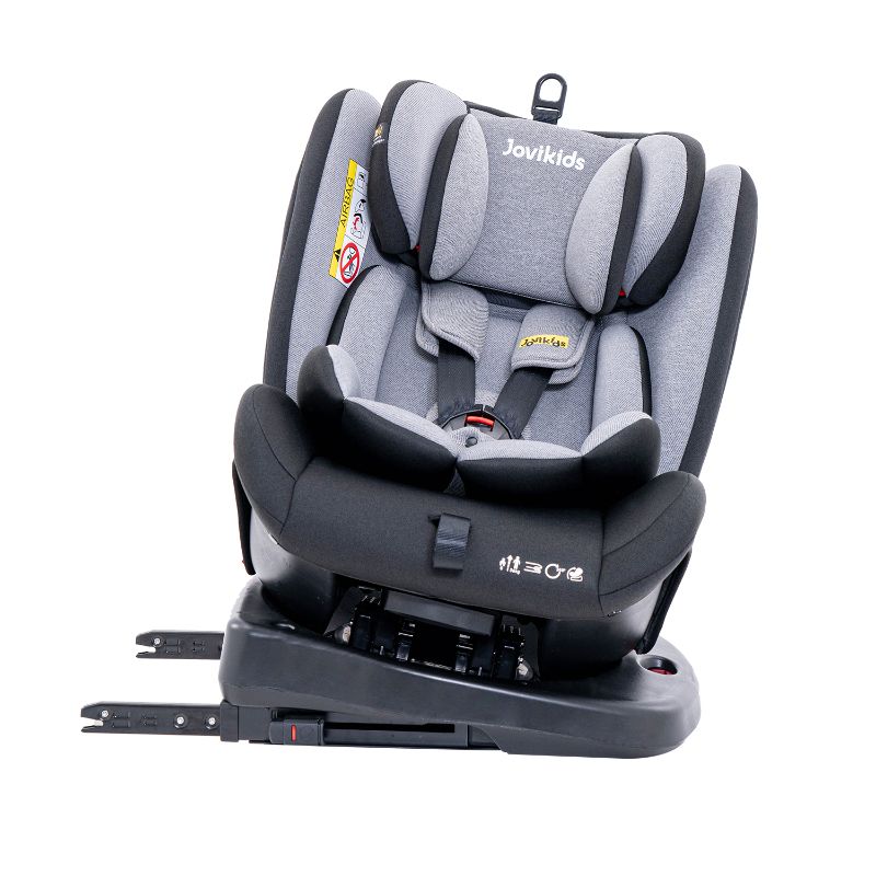 Jovikids - Angela Isofix Rotating Car Seat - Black