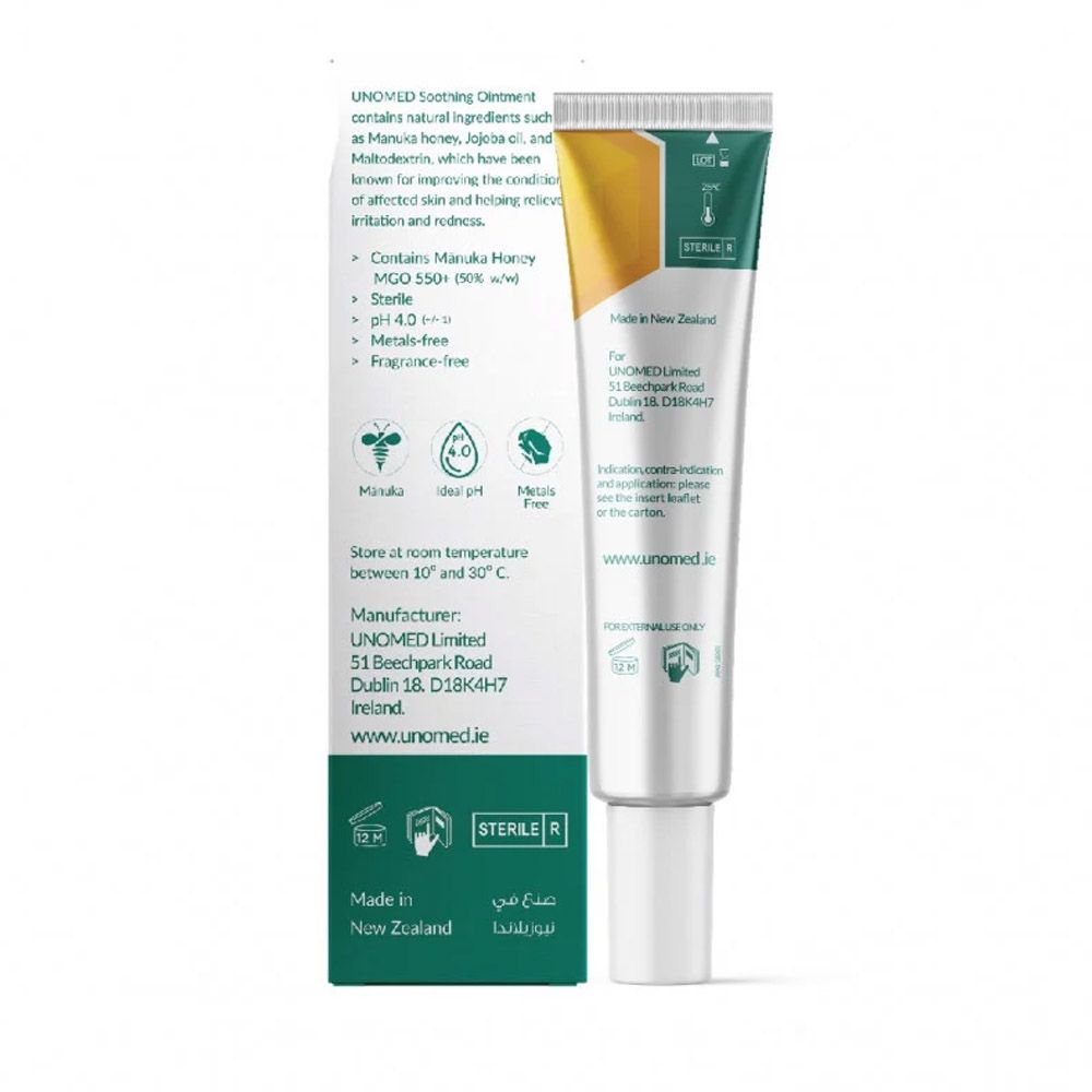 Unomed - Soothing Ointment With Manuka Honey - 50 g