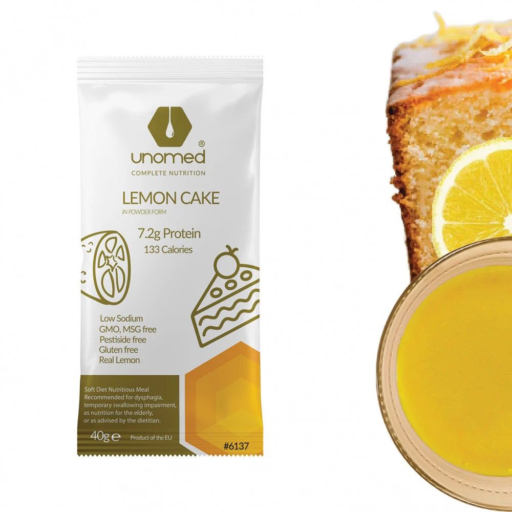 Unomed - Soft Diet Meal - Lemon Cake - 40 g - 10pcs