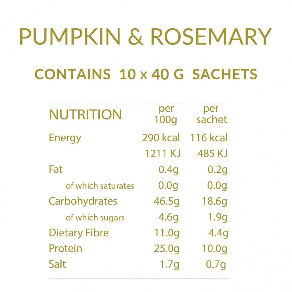 Unomed - Soft Diet Meal - Pumpkin & Rosemary - 40 g - 10pcs