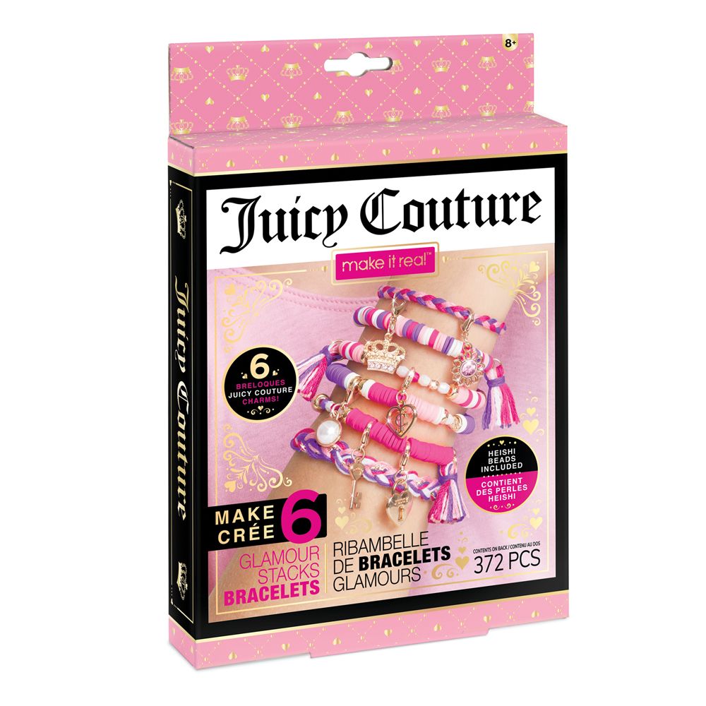 Juicy Couture - Make It Real - Glamour Stacks Bracelets DIY - 372pcs