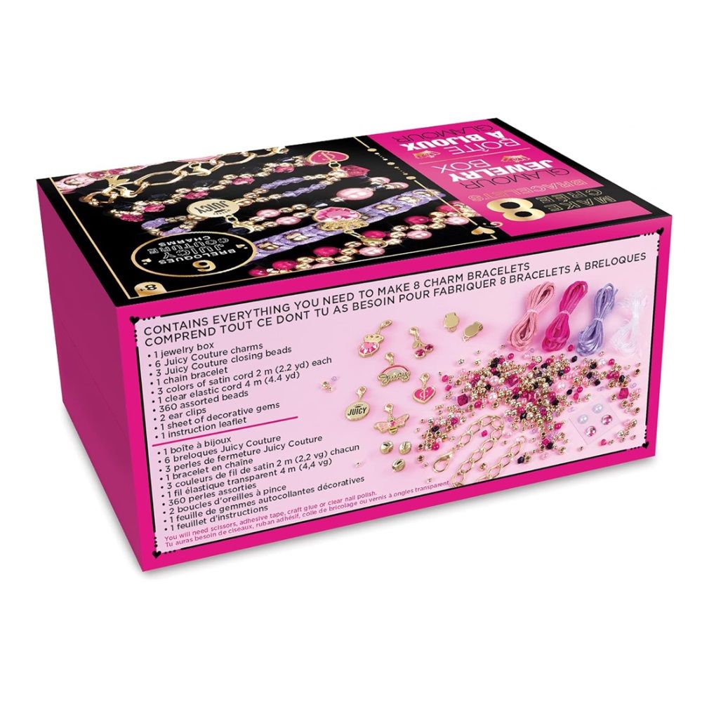 Juicy Couture - Glamour Jewellery Box Craft Kit - 379pcs