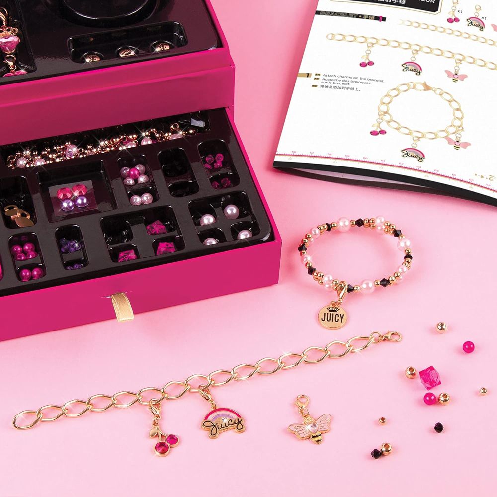 Juicy Couture - Glamour Jewellery Box Craft Kit - 379pcs