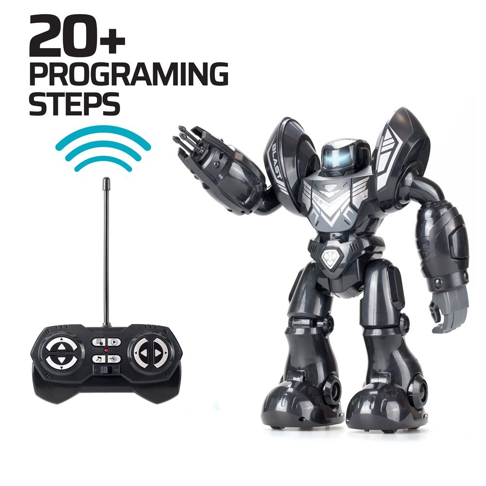 Silverlit - YCOO Robo Blast, Programmable Robot Toy - Black