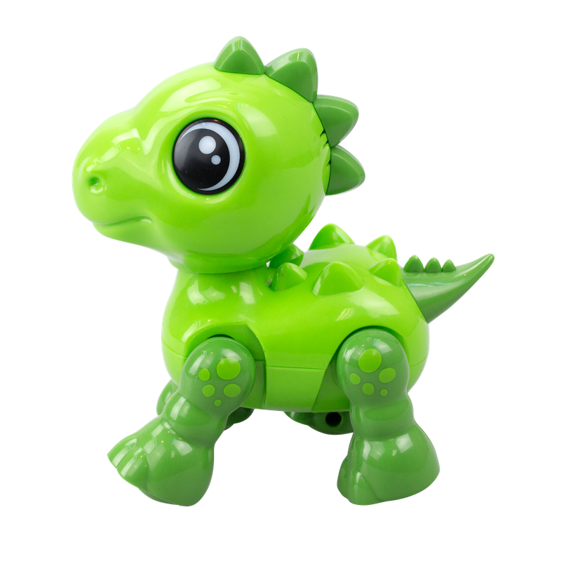 Silverlit - Dino Heads Up Robot Stegosaurus - Green