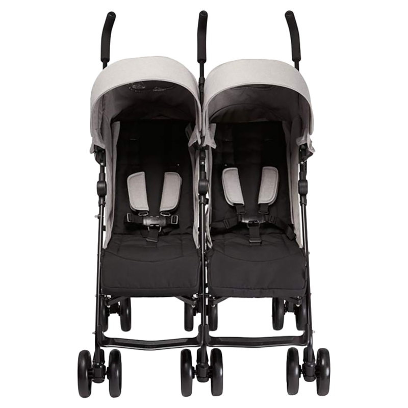 Mamas Papas Cruise Twin Folding Buggy Grey Marl Buy at Best Price from Mumzworld Saudi Arabia