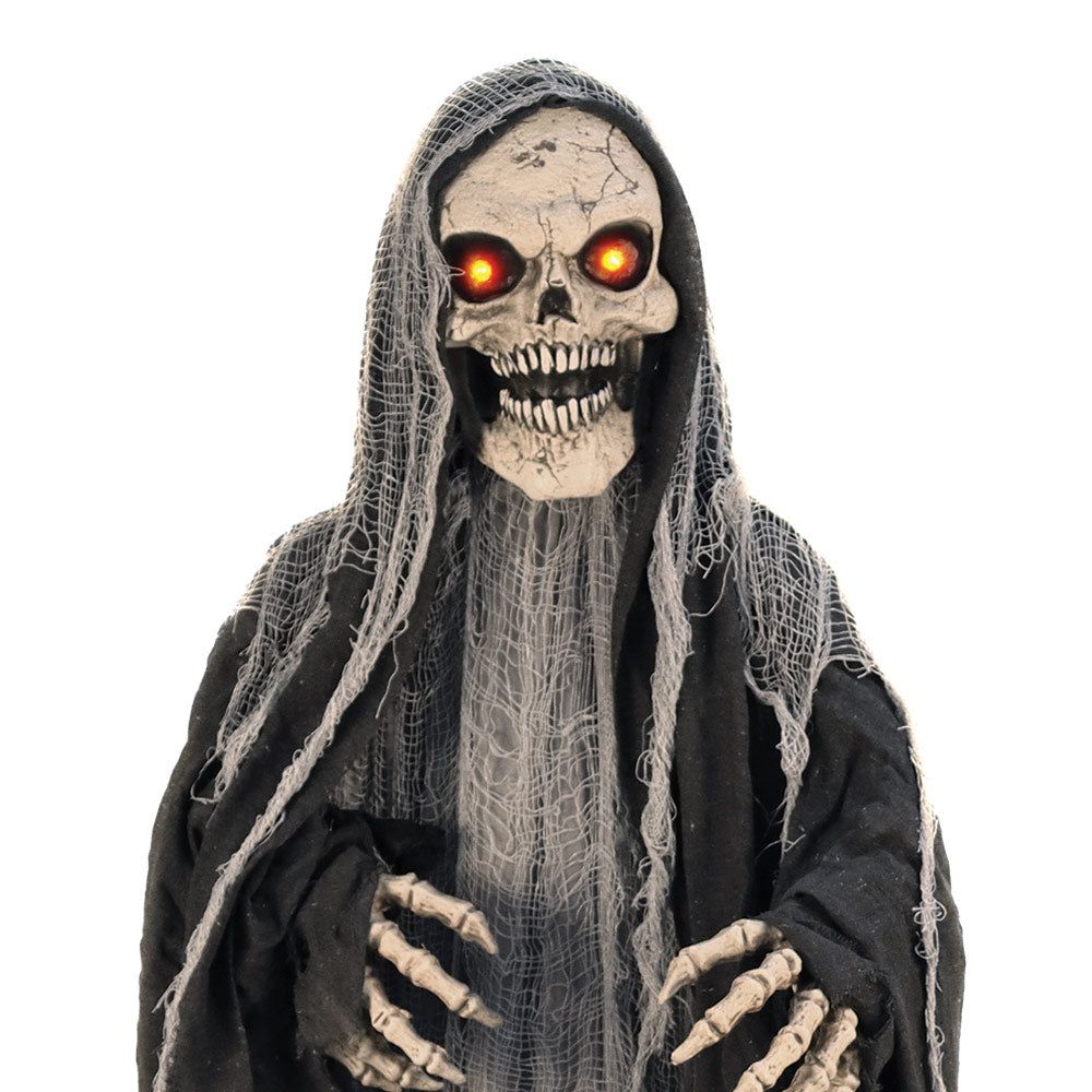 Mad Toys - Halloween Decoration - Go Up and Down Rising Reaper - 10in