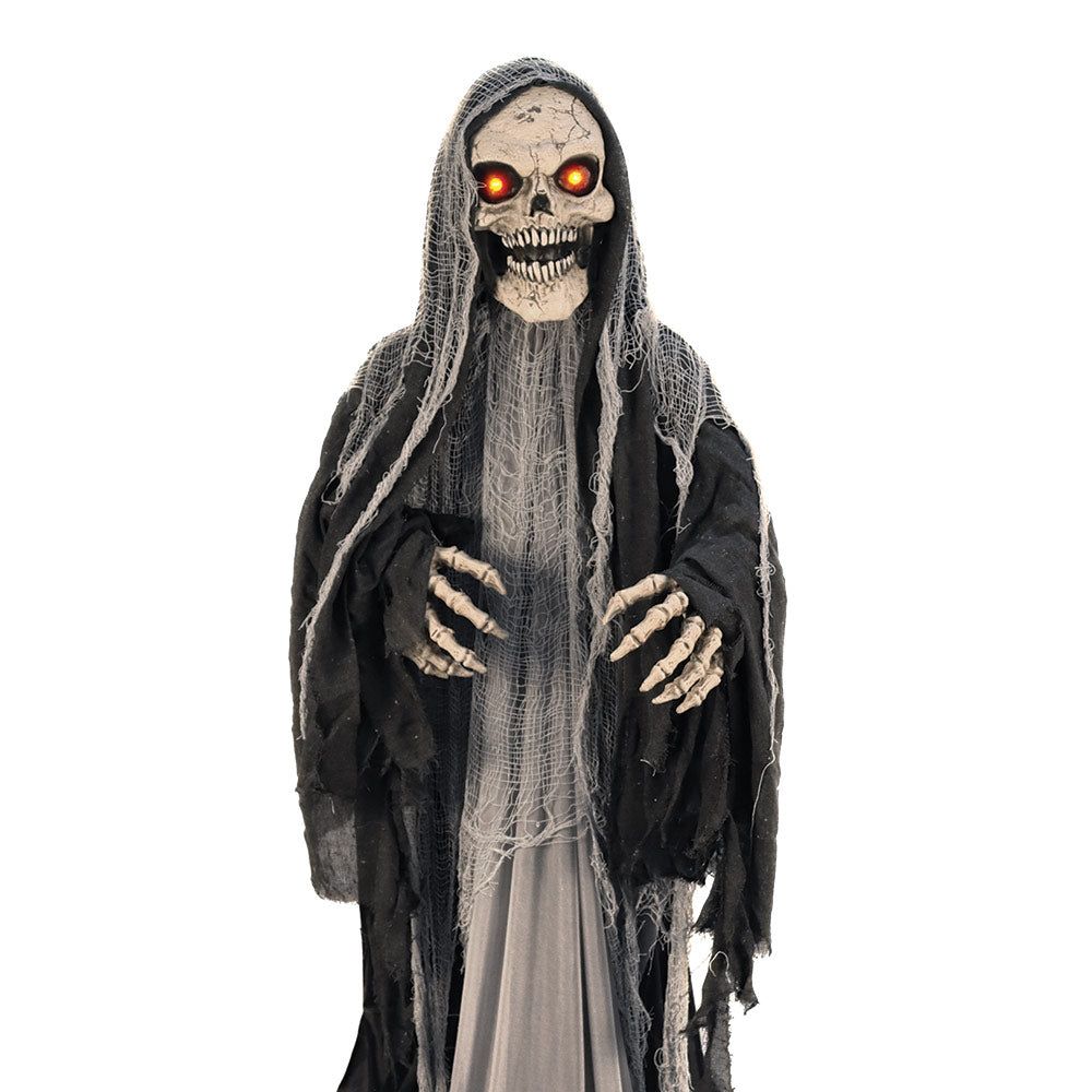 Mad Toys - Halloween Decoration - Go Up and Down Rising Reaper - 10in