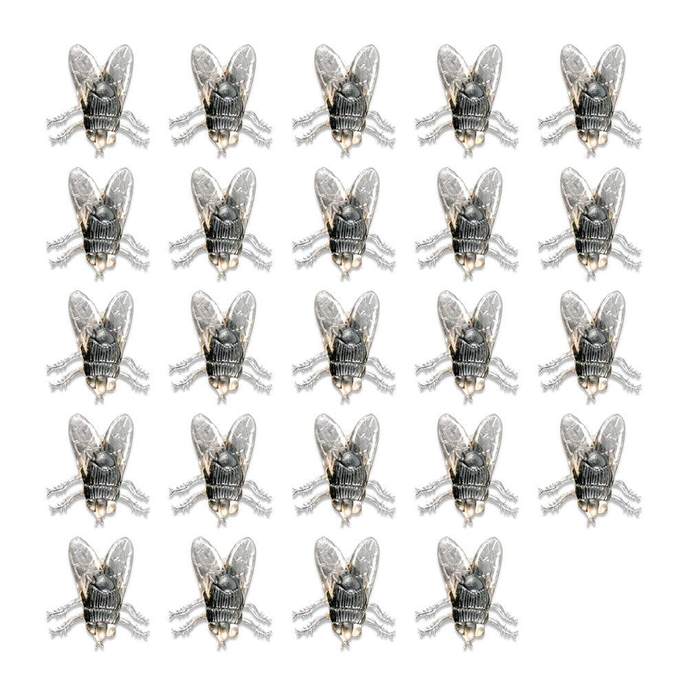 Mad Toys - Halloween Decoration - Spooky Fake Flies - 24pcs