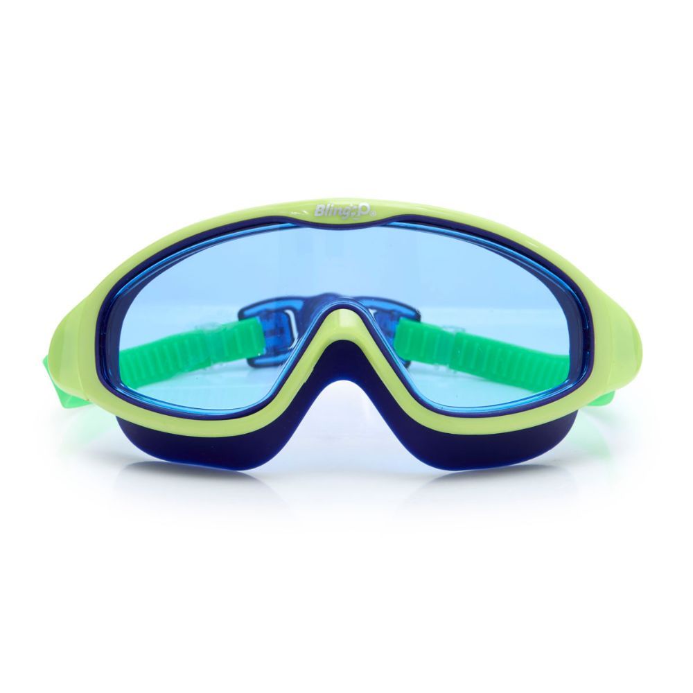 Bling2o - Stormy Summer Stylish Kids Swim Goggles - Nile Green