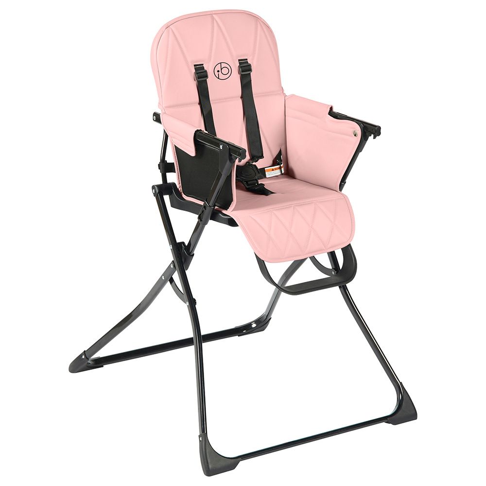 Ickle Bubba - Flip Magic Fold Highchair - Blush Pink