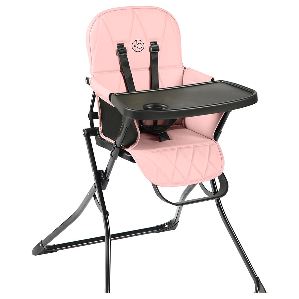 Ickle Bubba - Flip Magic Fold Highchair - Blush Pink