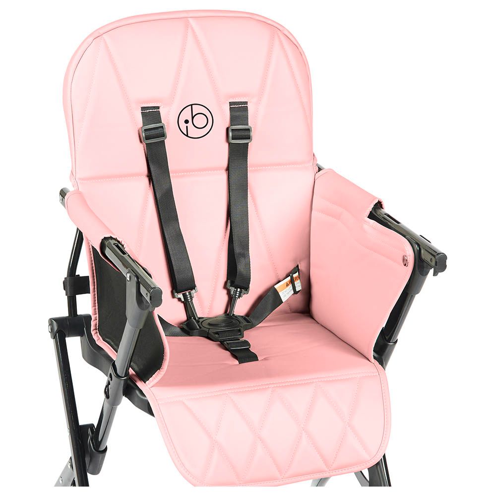 Ickle Bubba - Flip Magic Fold Highchair - Blush Pink