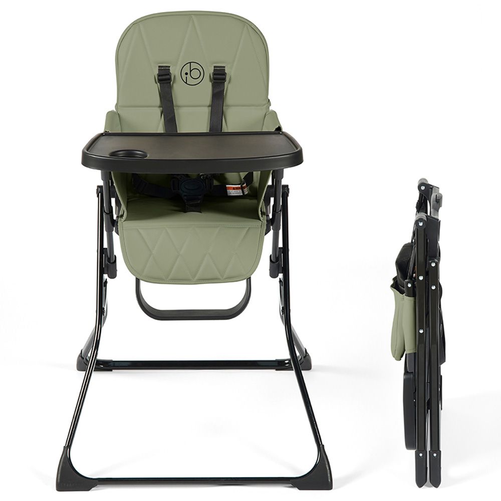 Ickle Bubba - Flip Magic Fold Highchair - Sage Green