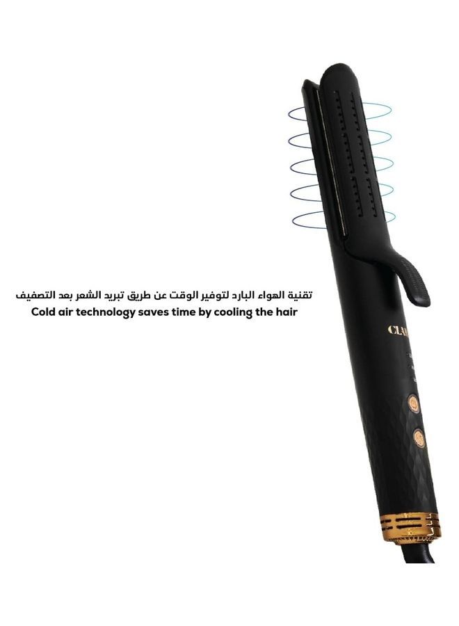 Clara - Hair Straightener And Styler - Black