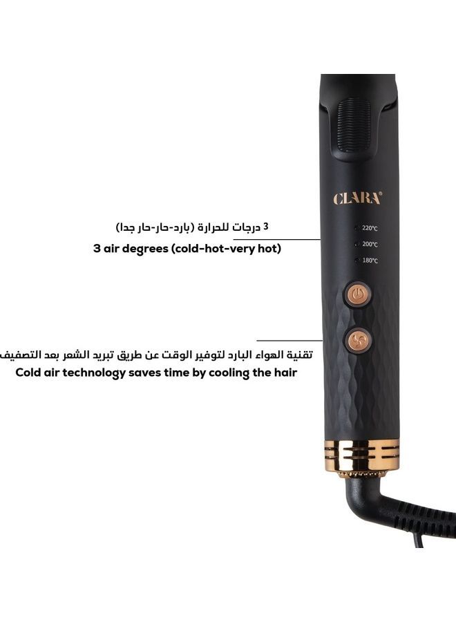 Clara - Hair Straightener And Styler - Black