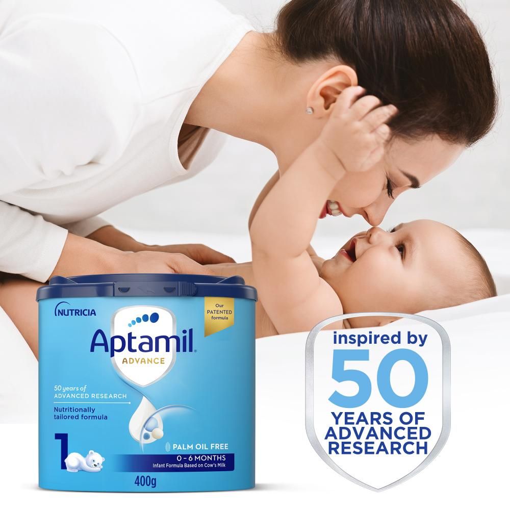 Aptamil - Advance 1 Palm Oil Free Infant Milk Formula - 400 g