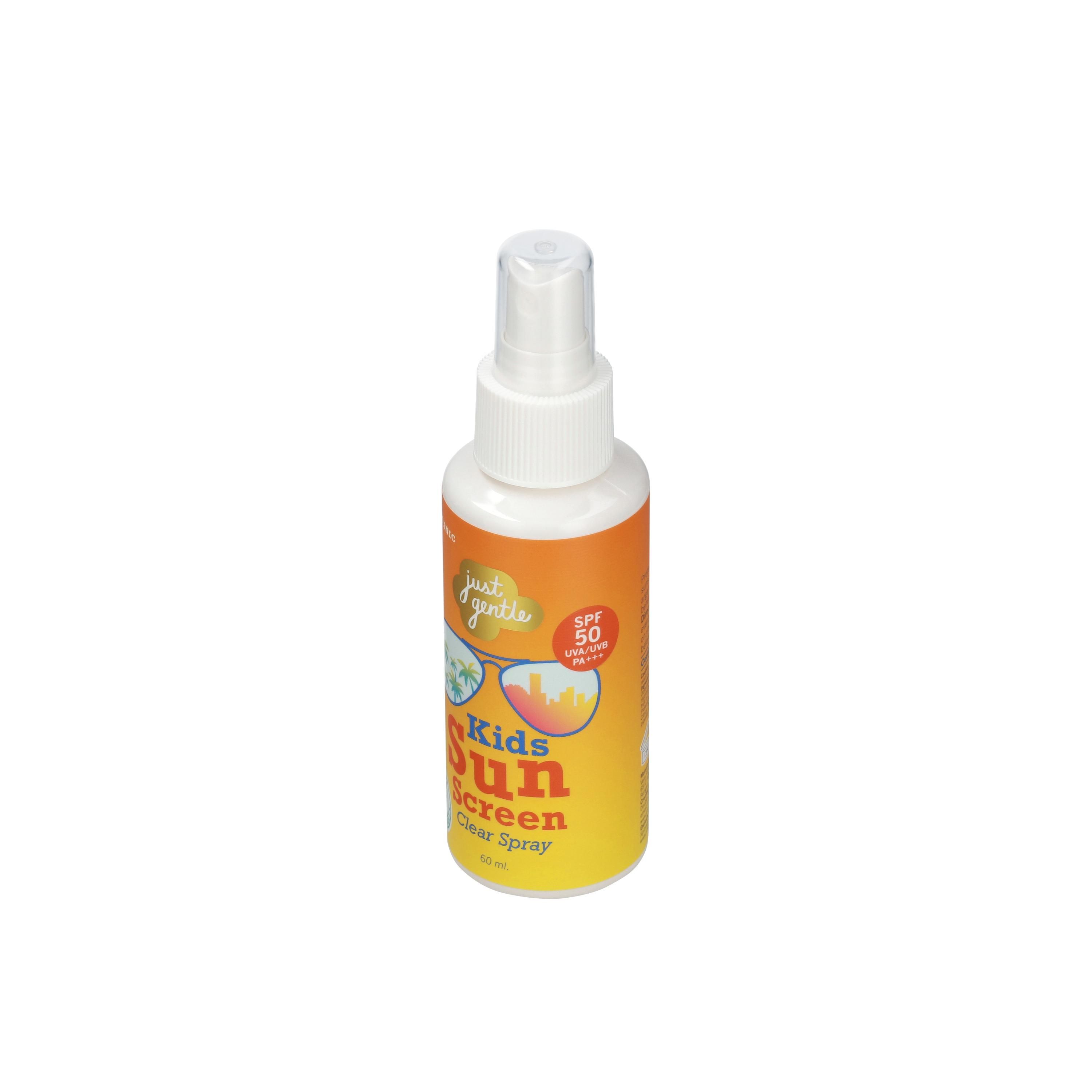 Just Gentle - Kids Clear Spray SPF 50 PA+++ Reef Safe Sunscreen