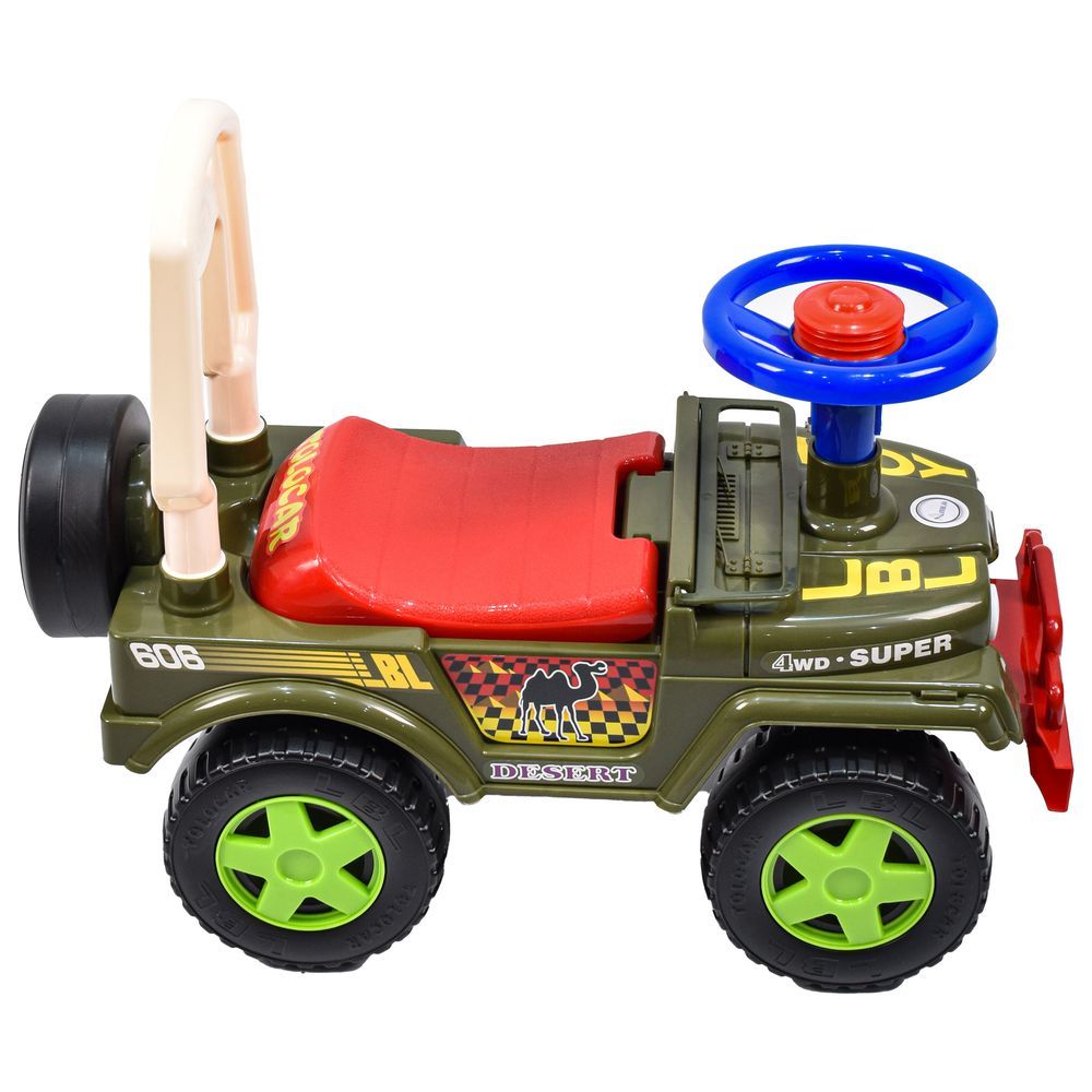 Amla - Ride-On Jeep w/ Out Sounds - Green