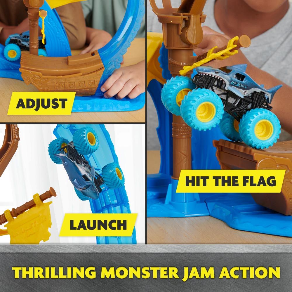 Monster Jam - Loop Of Doom Stunt Playset 