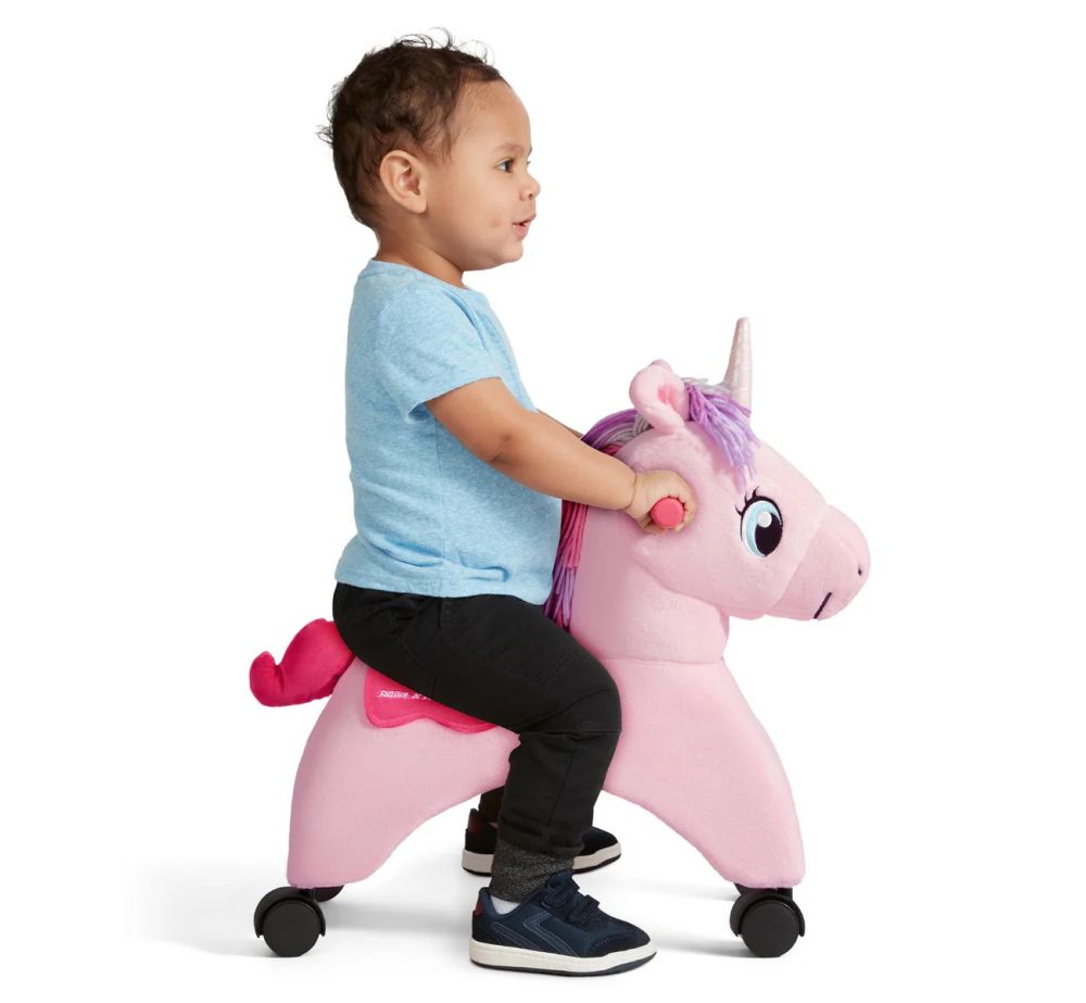 Radio Flyer - Shimmer The Magical Touch Ride-On - Unicorn