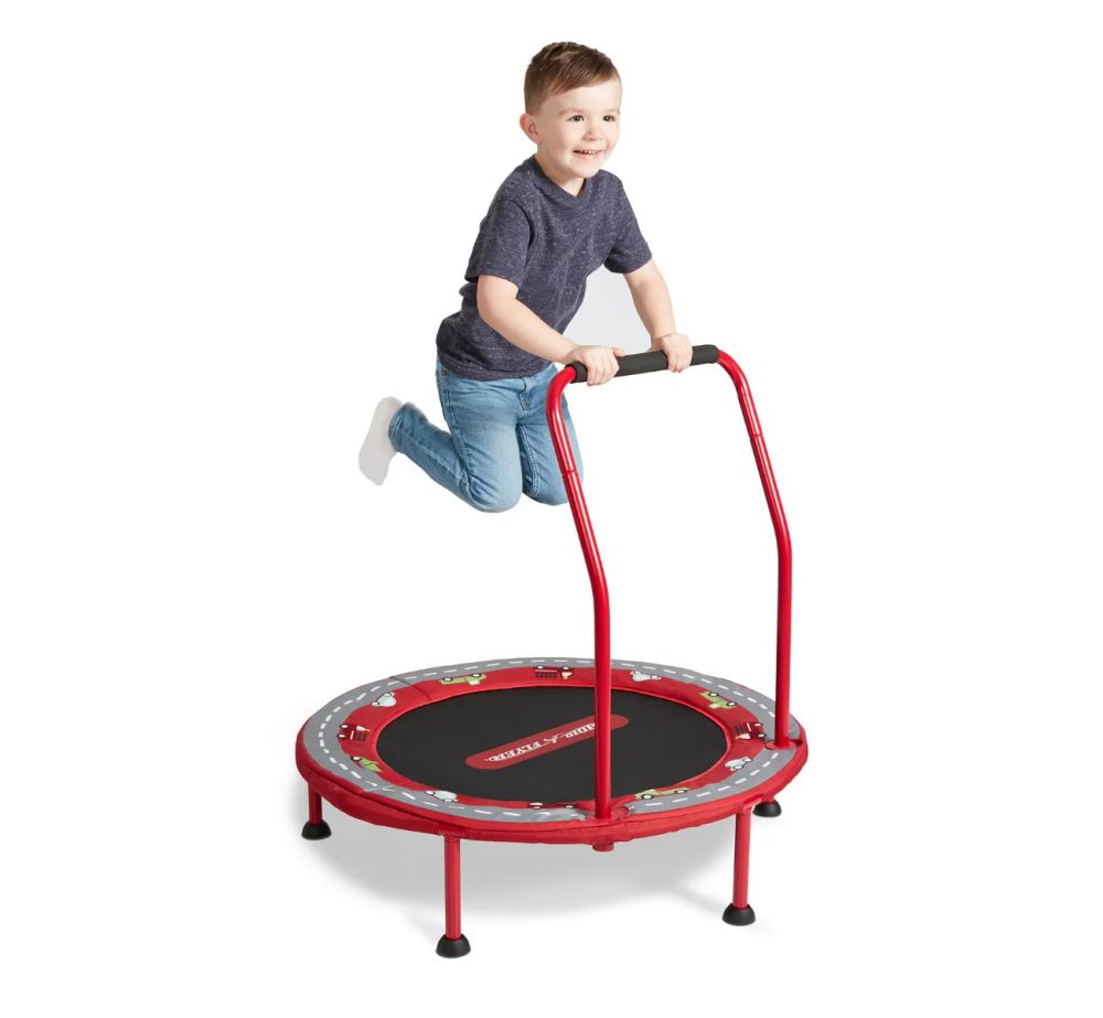 Radio Flyer - Play And Jump Trampoline - Red