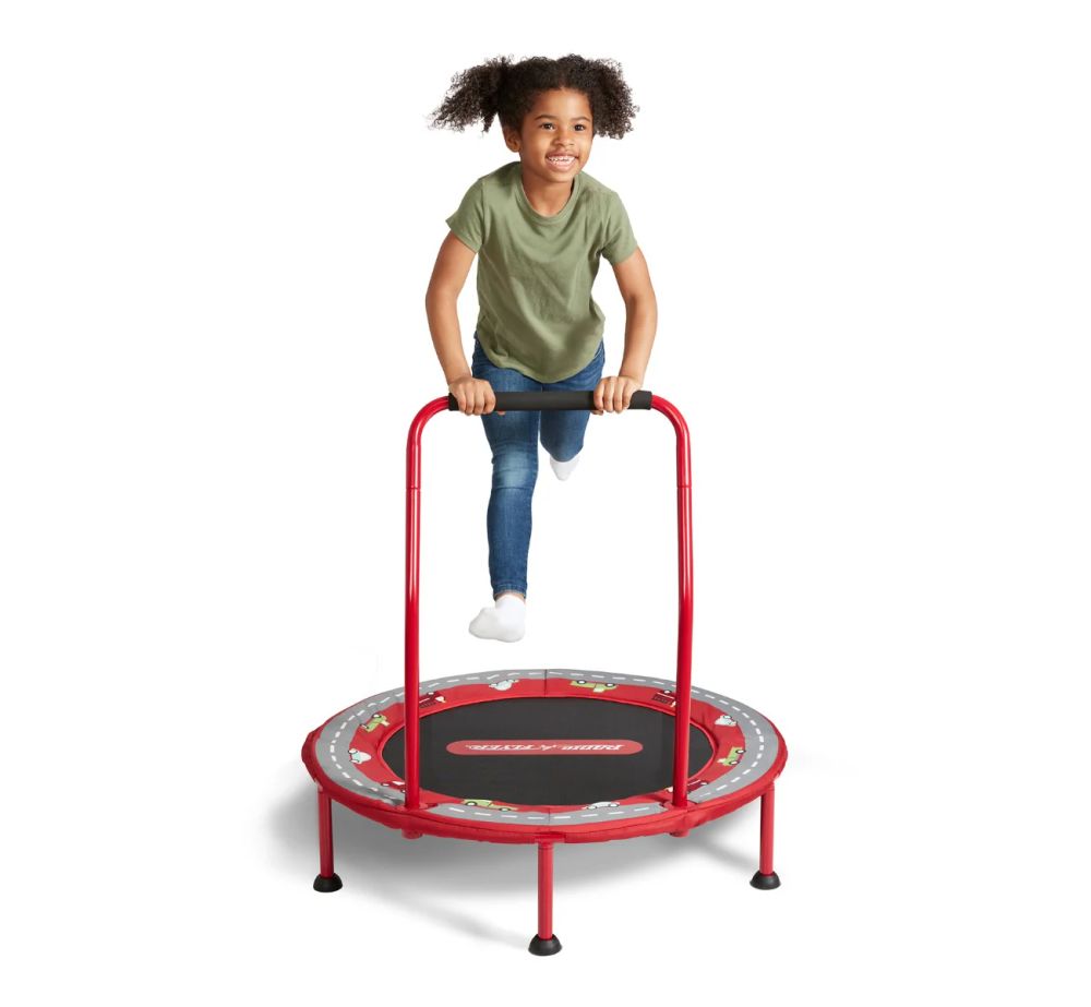 Radio Flyer - Play And Jump Trampoline - Red