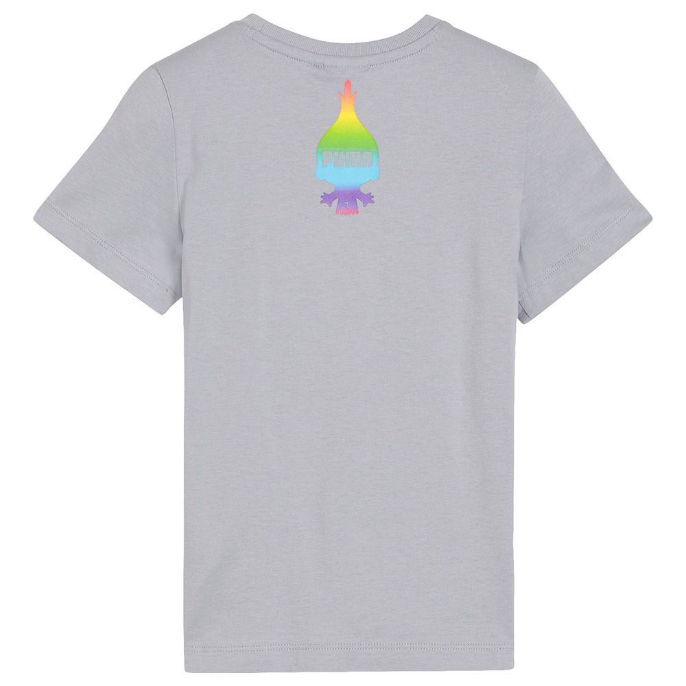 Puma - Girls X Trolls Tee - Grey Fog