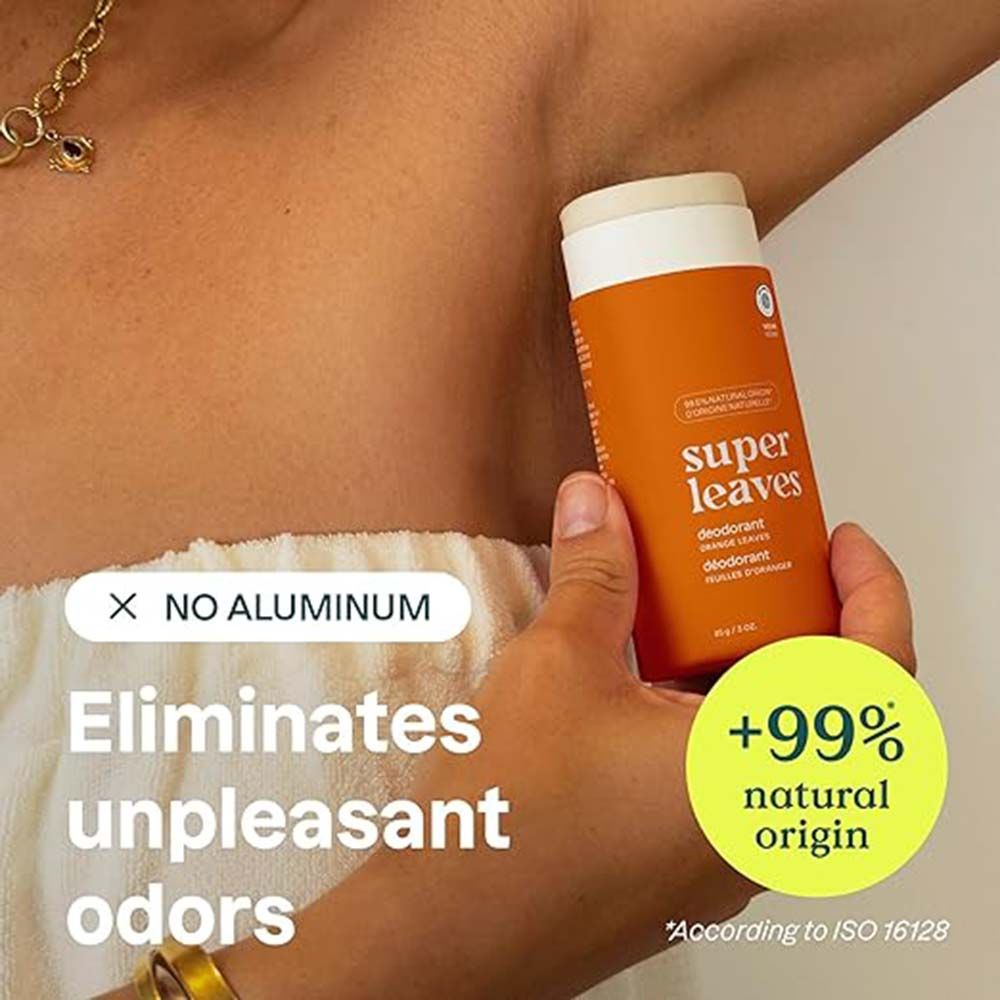 Attitude - Plastic-Free Deodorant - Orange Leaves - 85 g