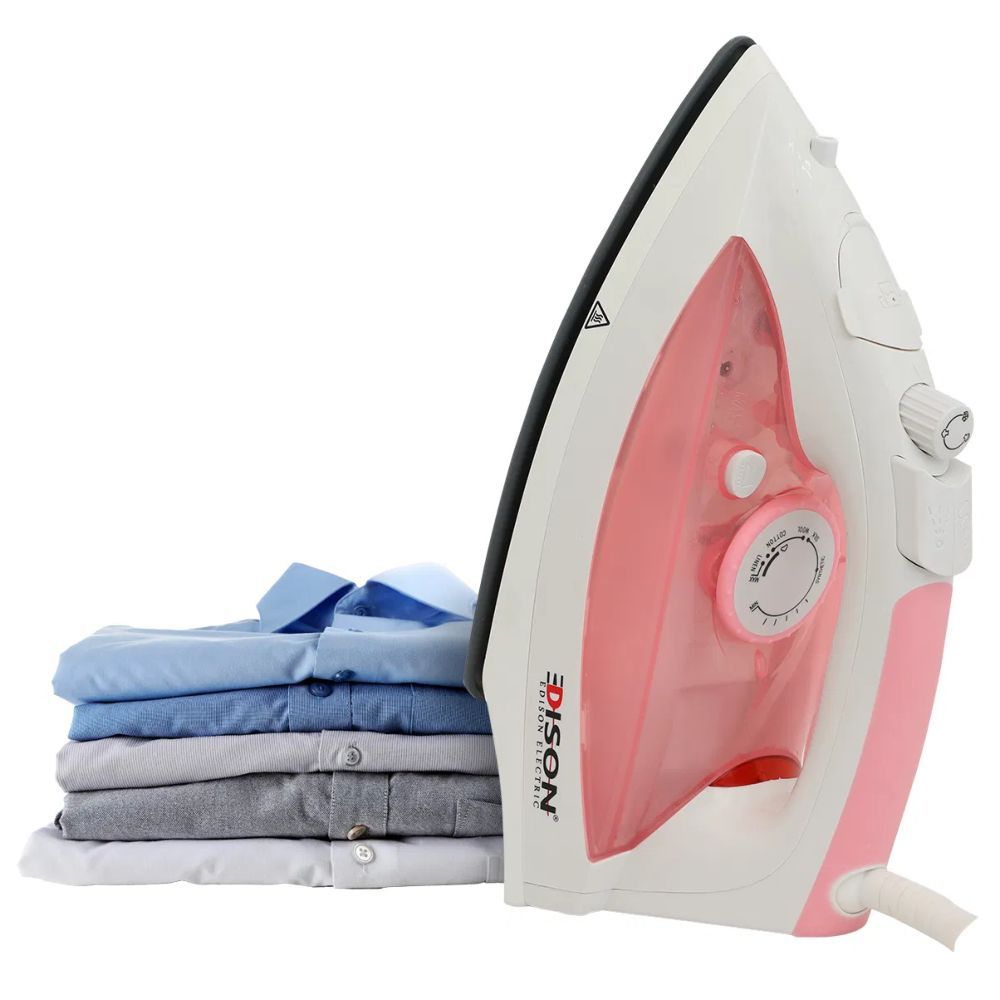 Edison - Electric Steam Iron - Pink - 280 ml - 2200 W