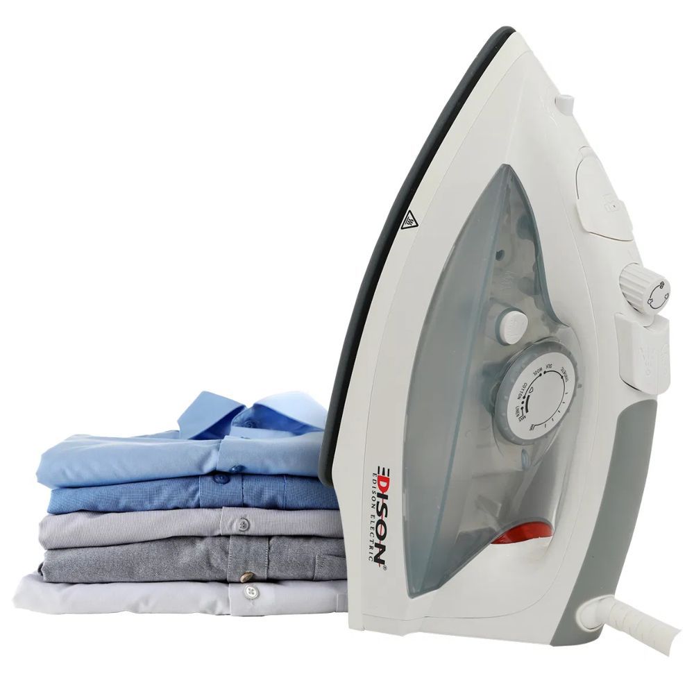 Edison - Electric Steam Iron - Grey - 280 ml - 2200 W