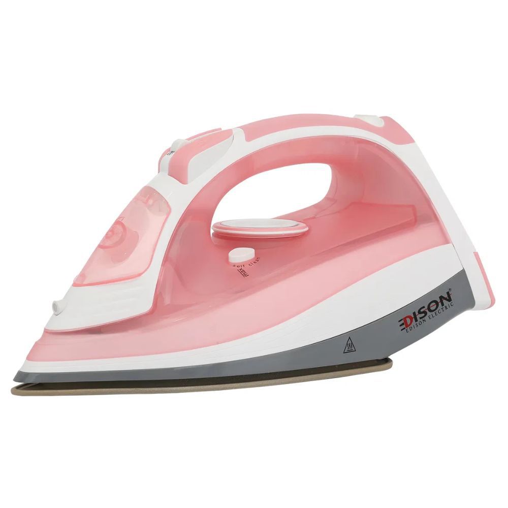 Edison - Full Ceramic Steam Iron - Pink - 280 ml - 2200W