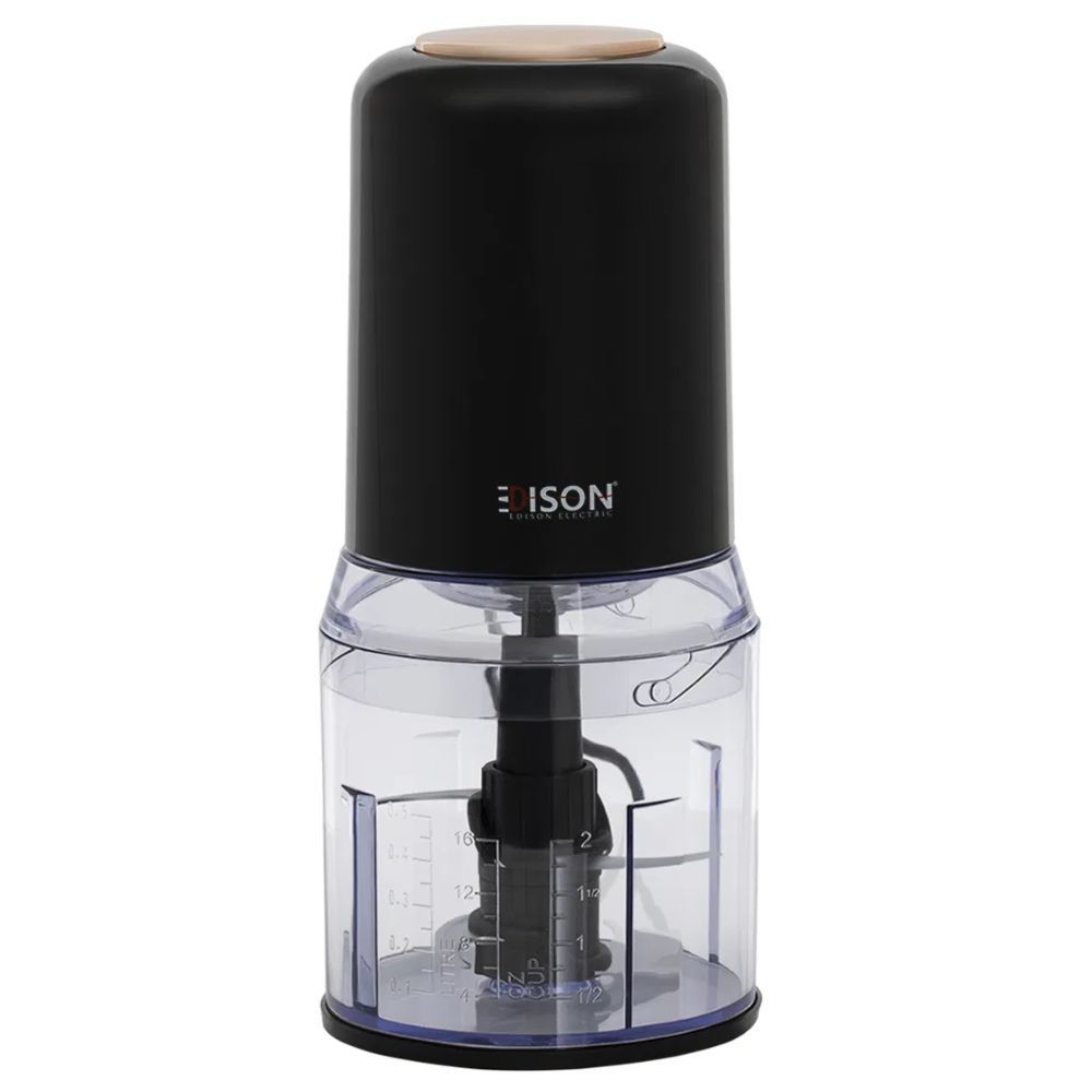 Edison - Electric Vegetable Chopper - Black - 0. 5L - 400 W