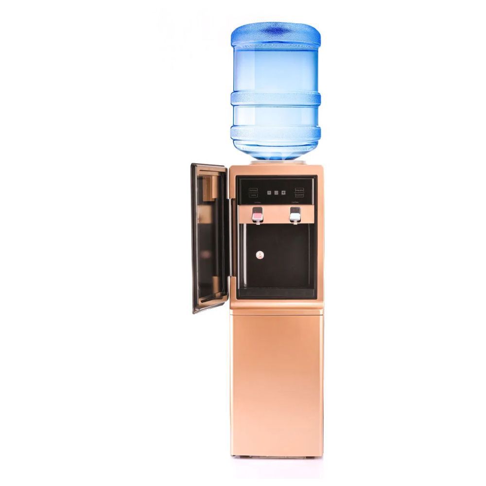 Edison - Hot And Cold Water Cooler - Gold - 2 L - 600 W