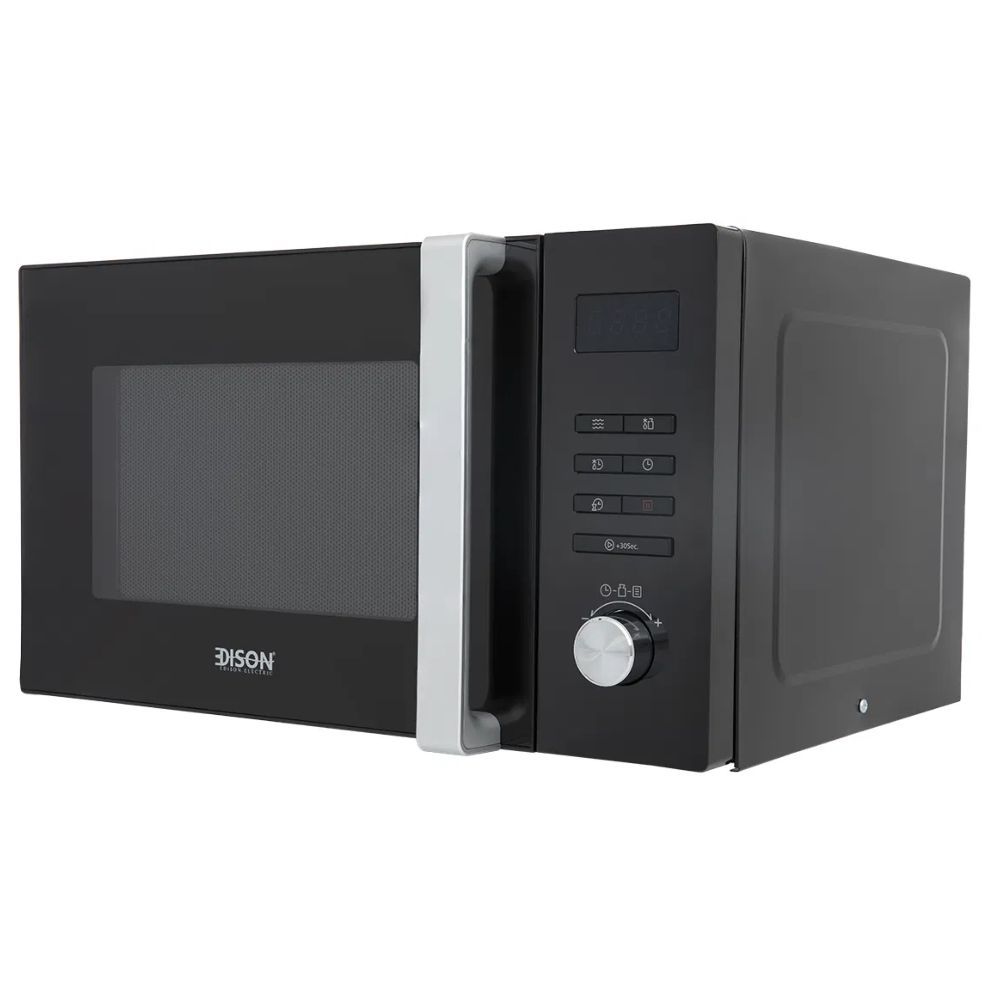 Edison - Electric Digital Microwave - Black - 25 L - 800 W