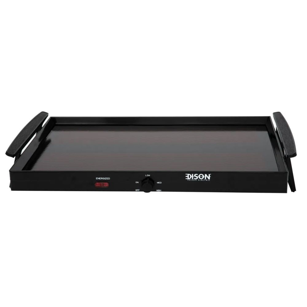 Edison - Multi-Purpose Grilling And Heating Tray - Black- 600 W