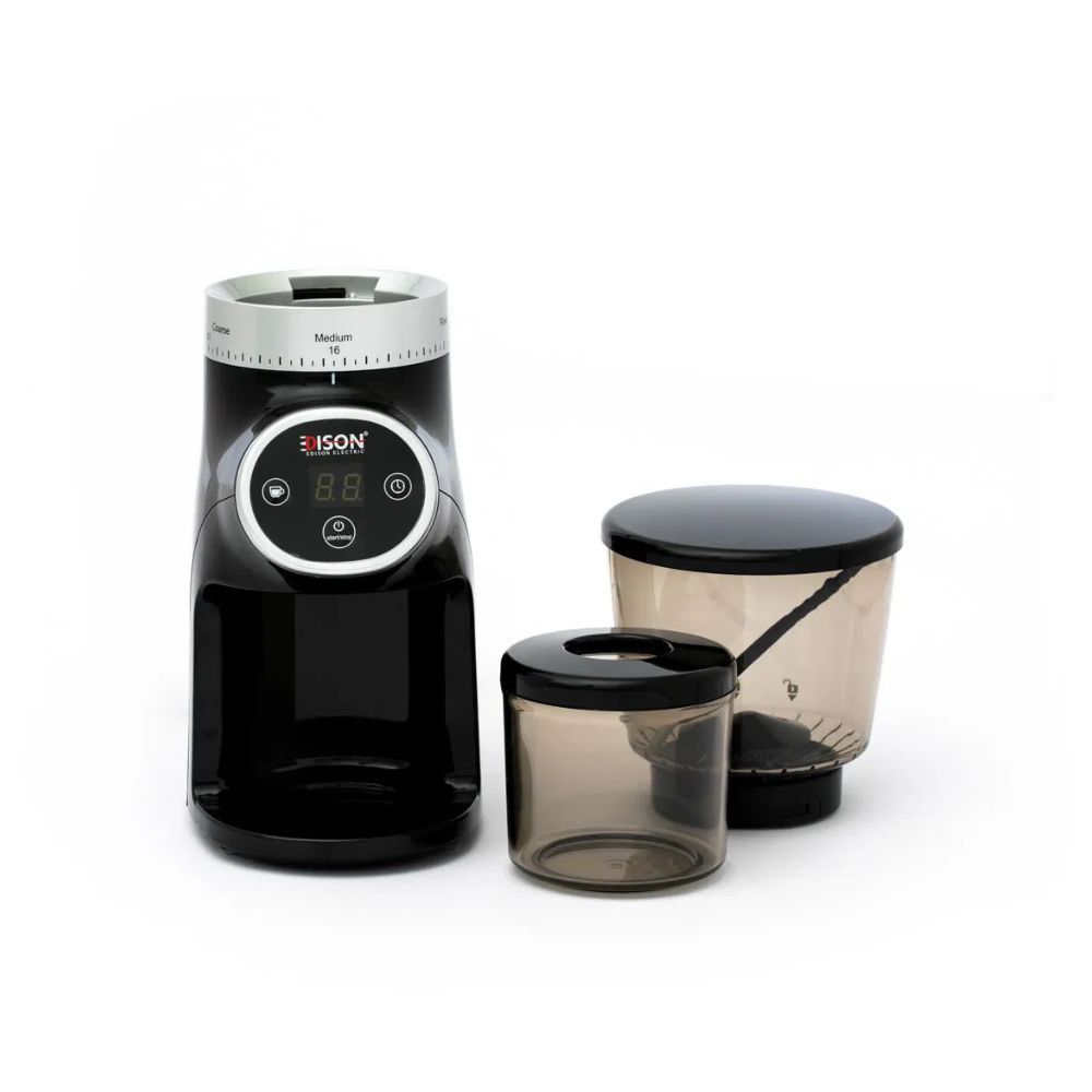 Edison - 31 Speed ​Digital Coffee Grinder - Black - 200 W