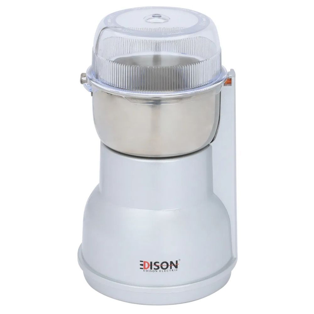 Edison - Large Coffee Grinder - Silver - 250 W