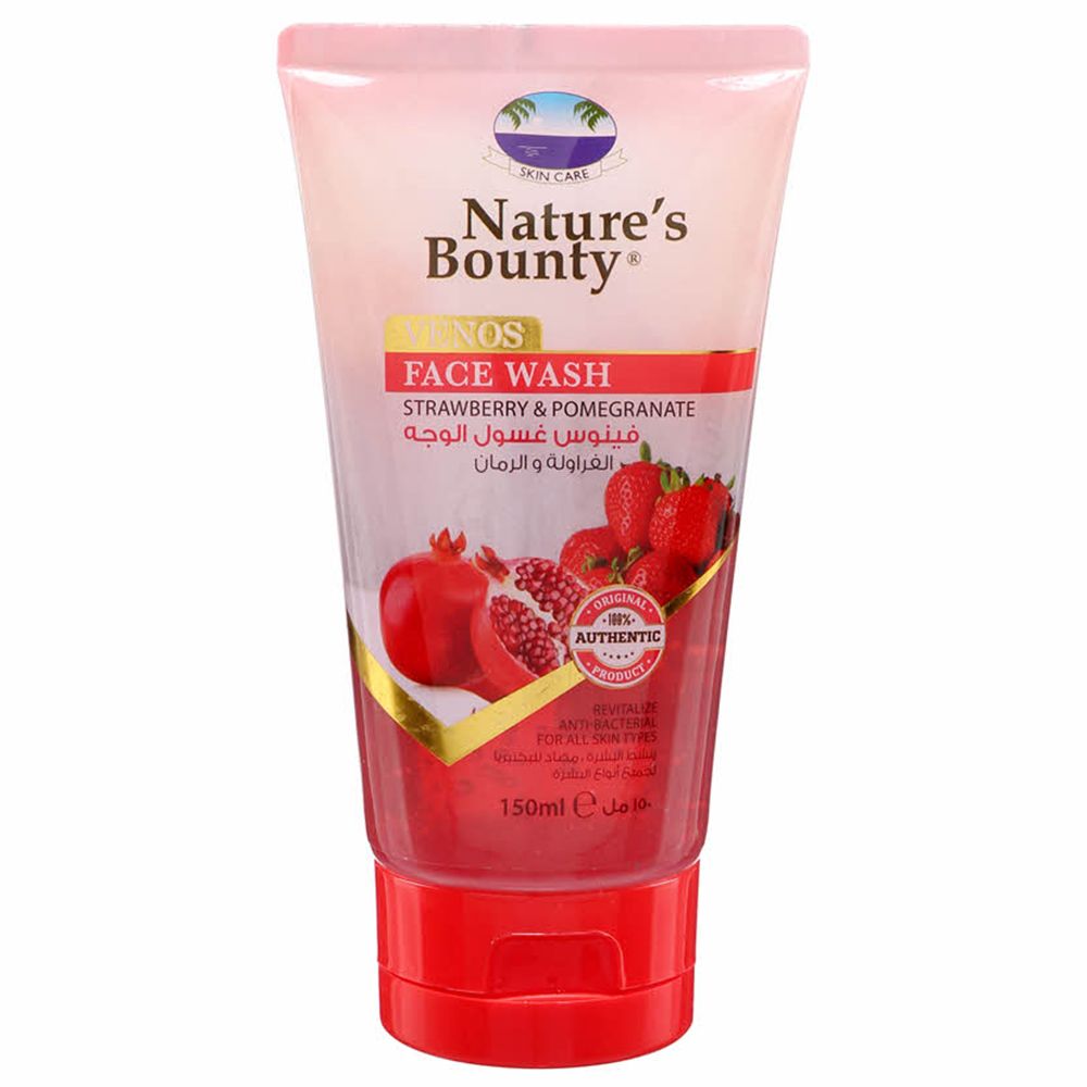 Nature's Bounty - Facewash Strawberry & Pomegranate - 150 ml