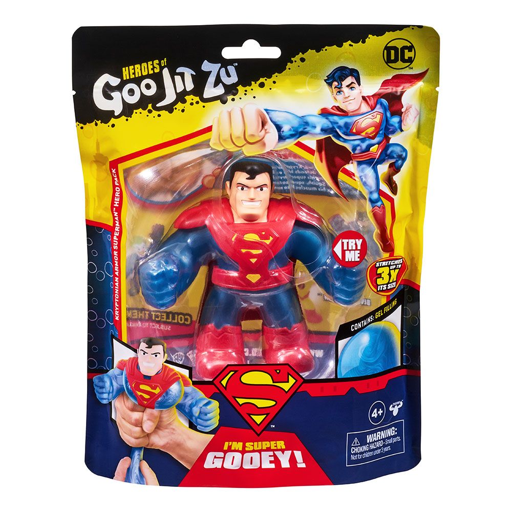 Heroes of Goo Jit Zu - S3 Superman Hero Pack - 11.5 cm