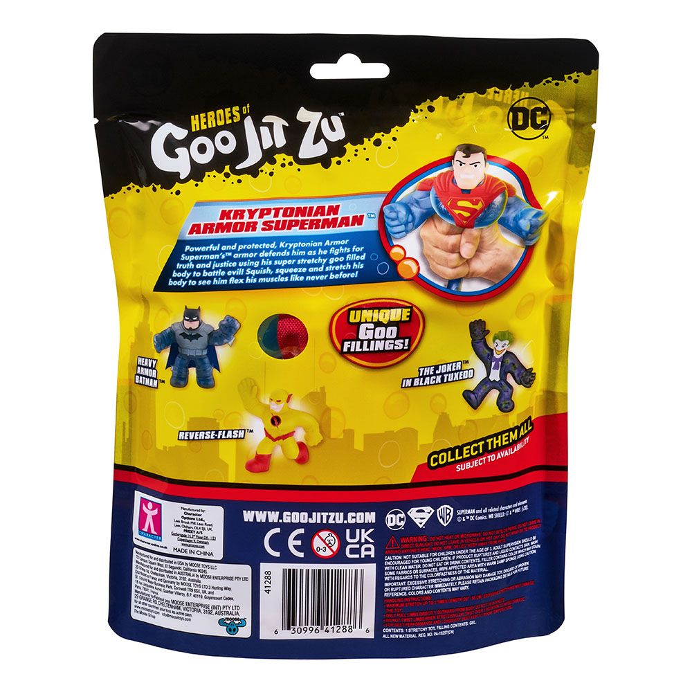 Heroes of Goo Jit Zu - S3 Superman Hero Pack - 11.5 cm