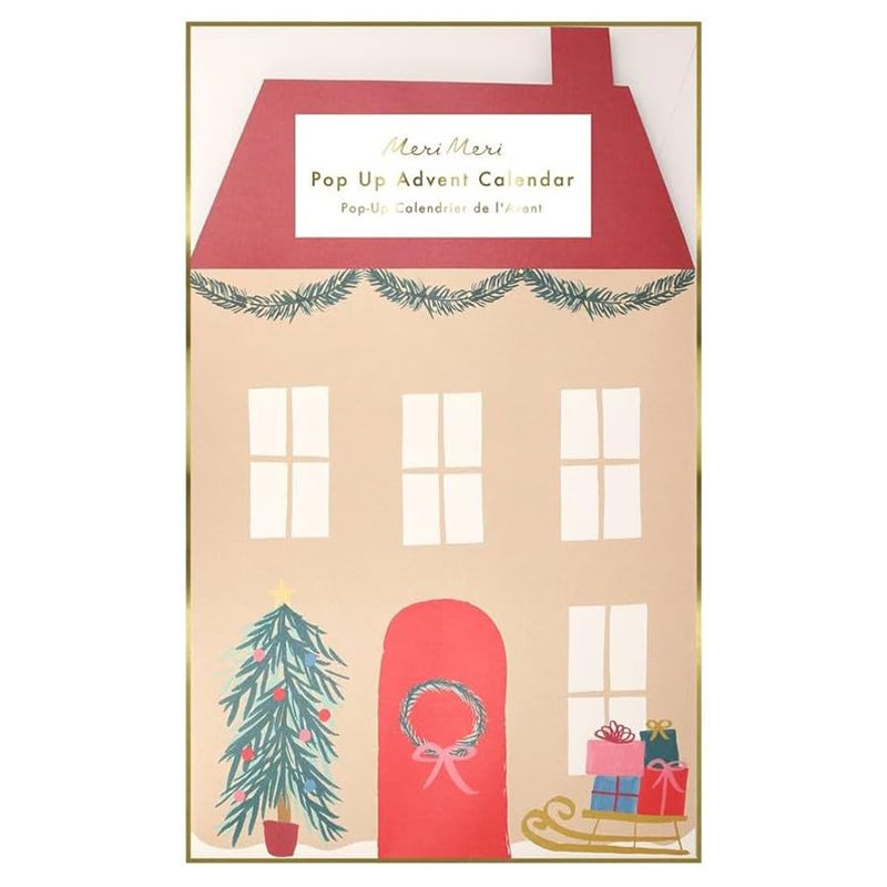 Meri Meri - Santa's House Pop Up Advent Calendar