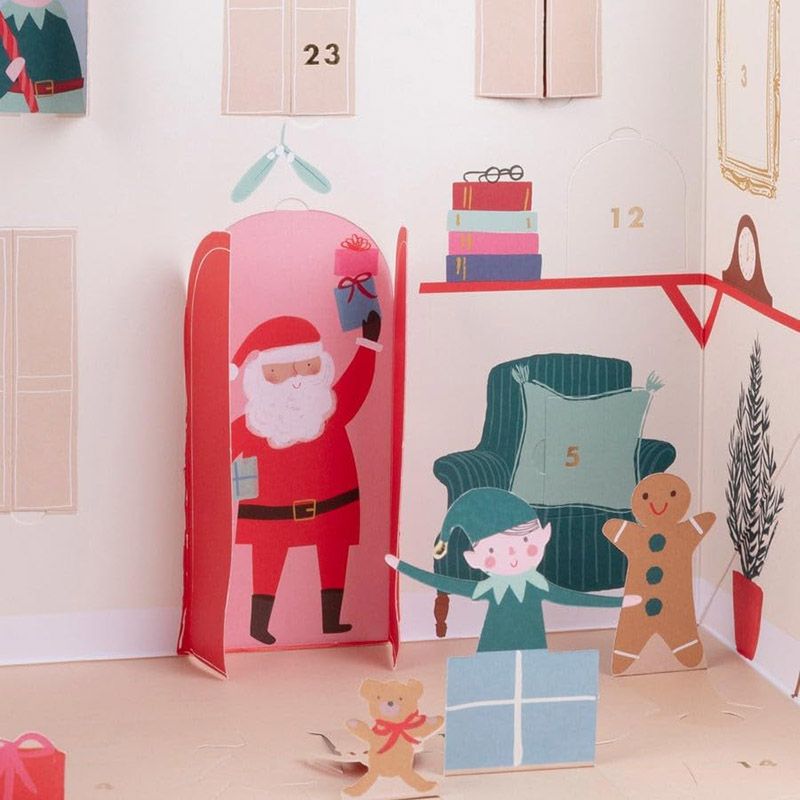 Meri Meri - Santa's House Pop Up Advent Calendar