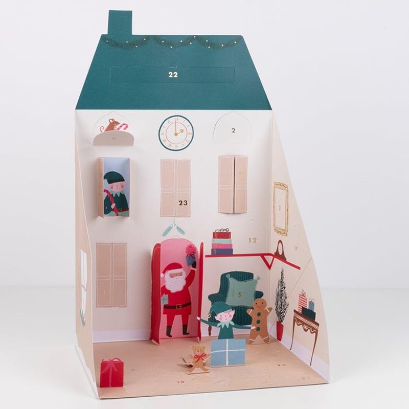 Meri Meri - Santa's House Pop Up Advent Calendar