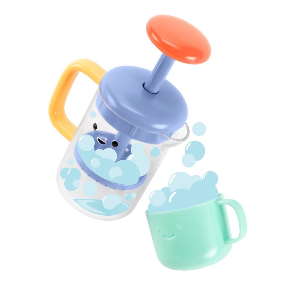 SkipHop - Tub To Table Bath Toy Set - Cafe French Press - 3 Pcs