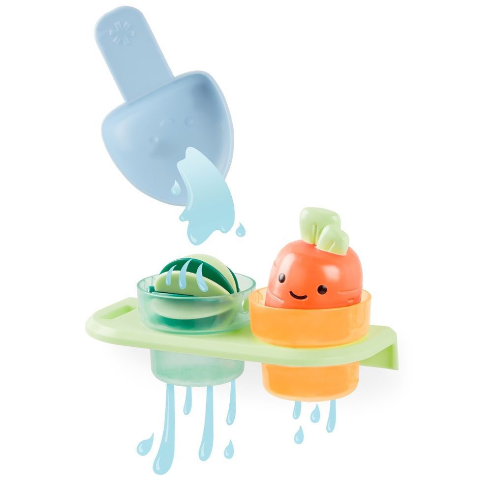 SkipHop - Tub To Table Bath Toy Set - Planter Pals - 5 Pcs