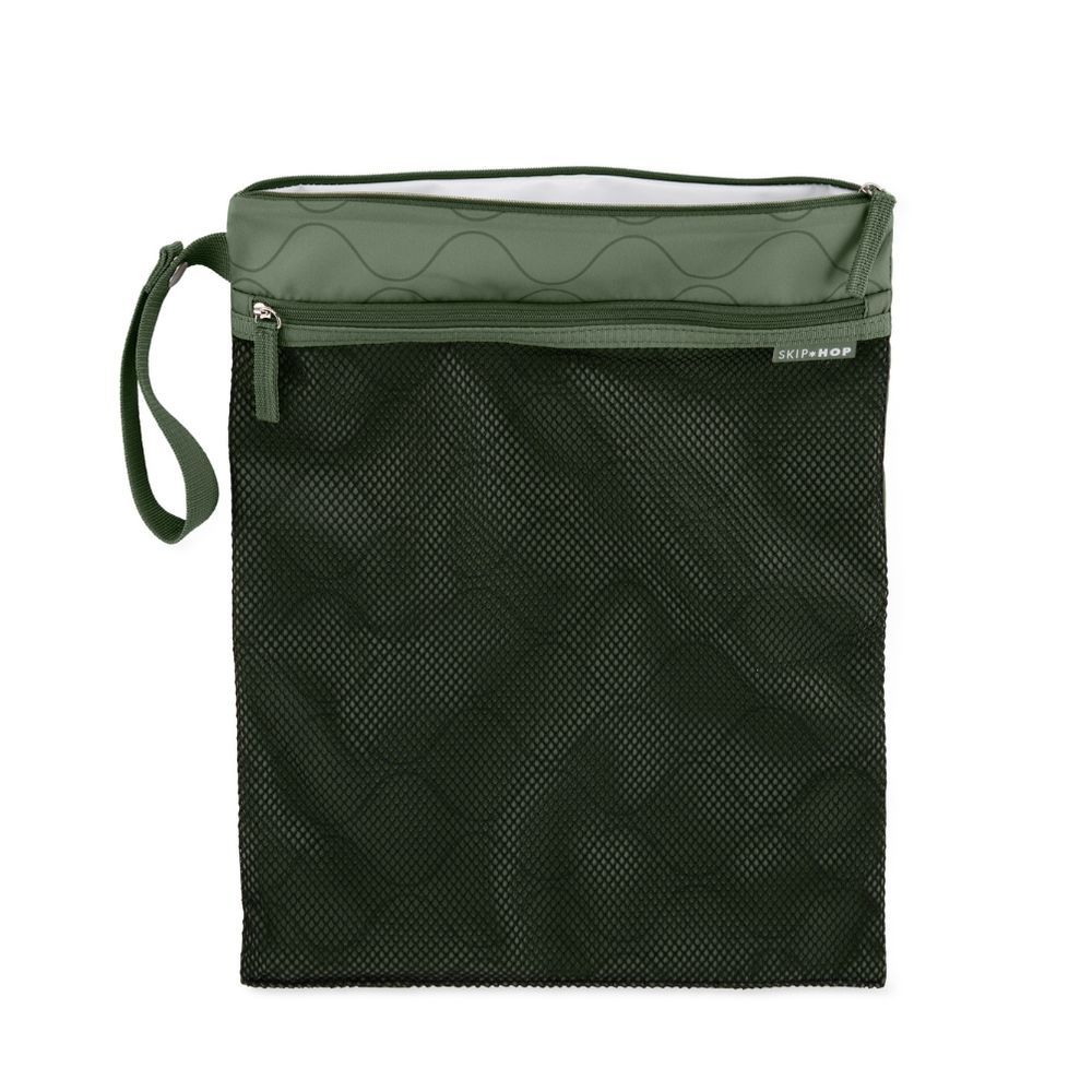 SkipHop - Grab & Go Wet Dry Bag - Dark Sage